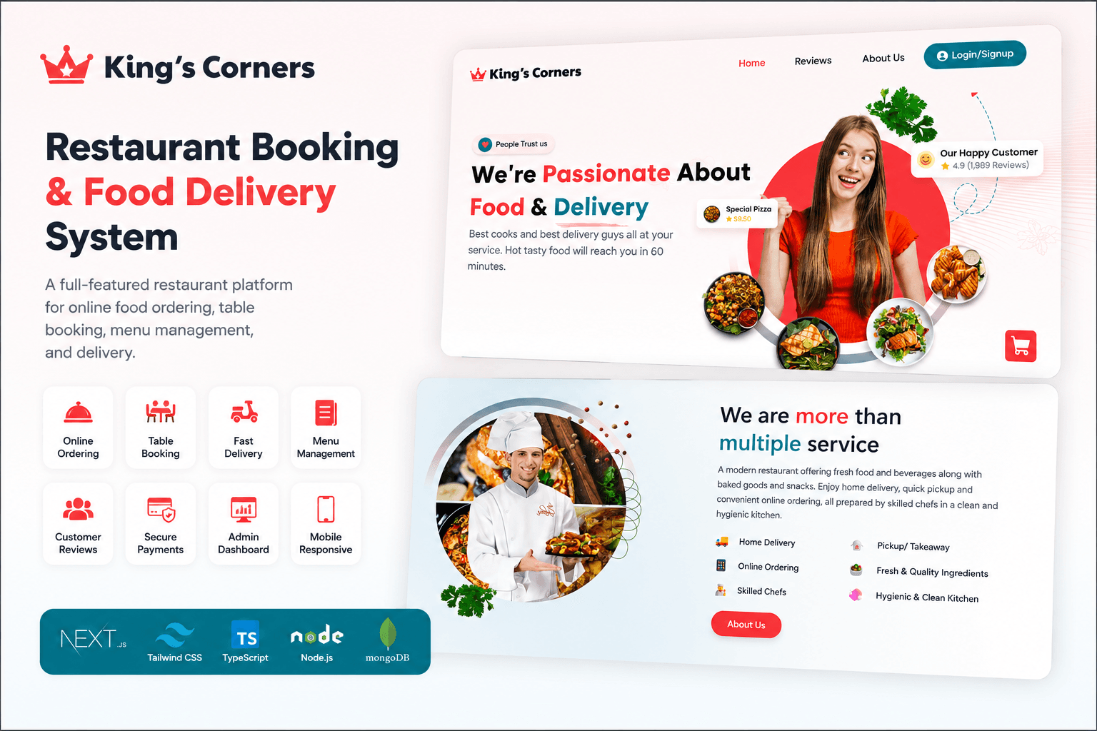 Kings Corner website